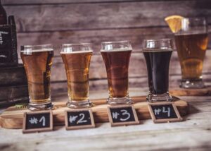 Beer tasting room